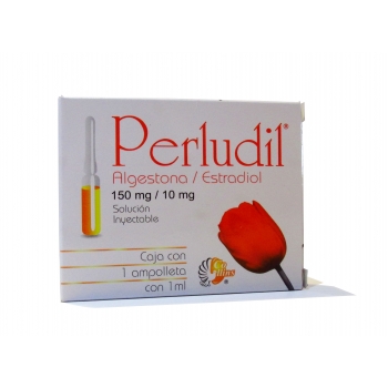 PERLUDIL (ALGESTONA / ESTRADIOL) 1 AMP 1ML *THIS PRODUCT IS ONLY AVAILABLE IN MEXICO