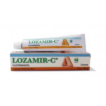 LOZAMIR-C (clotrimazole) 1.0g / 100g tube 30g
