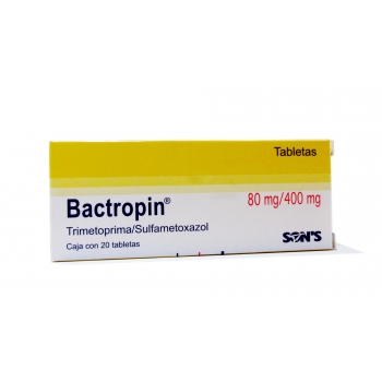 BACTROPIN (trimethoprim / sulfamethoxazole) 80mg / 400mg 20 tablets