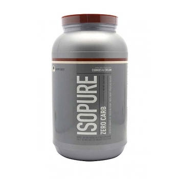 ISOPURE ZERO CARB 3 LBS COOKIES AND CREAM