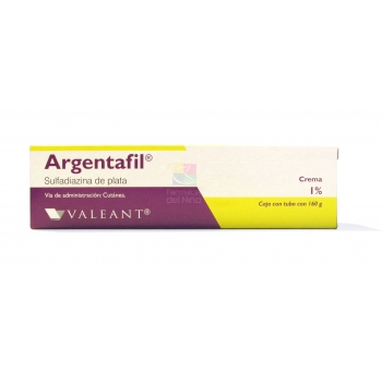 ARGENTAFIL (SULFADIAZINA DE PLATA) 1% 160G