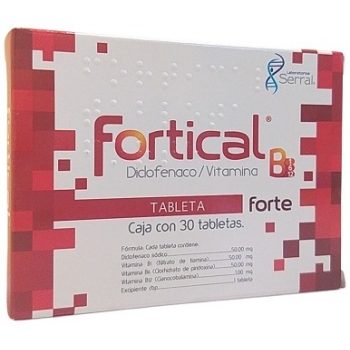 FORTICAL FORTE (DICLOFENAC / B-COMPLEX) 30 TABLETS