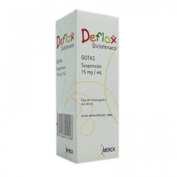 DEFLOX (DICLOFENAC) DROPS 15MG*THIS PRODUCT IS ONLY AVAILABLE IN MEXICO