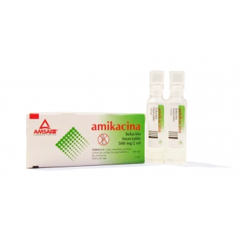 AMIKACIN 500MG/2ML 2 vial