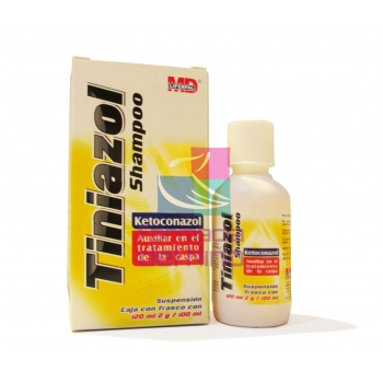 TINIAZOL (KETOCONAZOL) SHAMPOO 120ML *THIS PRODUCT IS ONLY AVAILABLE IN MEXICO