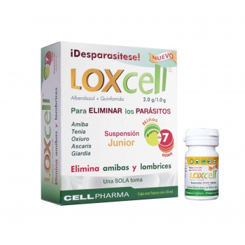 LOXCELL SUSP JUNIOR 20ML   *THIS PRODUCT IS ONLY AVAILABLE IN MEXICO