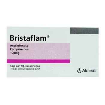 BRISTAFLAM (ACECLOFENAC) 100MG 40 TAB