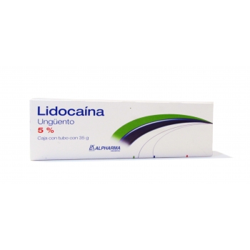 LIDOCAINA OINTMENT TUBE 35 GRS