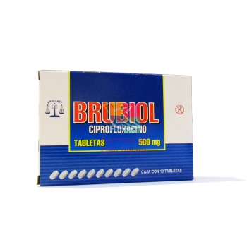 BRUBIOL (ciprofloxacin) 10 TABS 500MG
