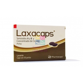 LAXACAPS WITH 30 PEARLS