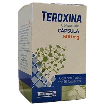 TEROXINA (CEFADROXIL) 500 MG 16 CAP