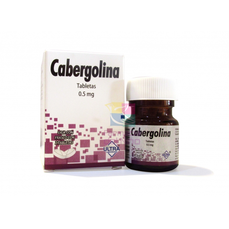 CABERGOLINA 0.5 MG C/2 TABLETAS MEXIPHARMACY FARMACIA ONLINE EN