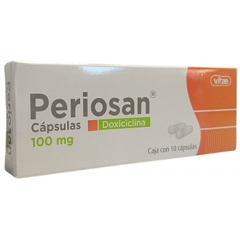 PERIOSAN (doxycycline) 100 MG 10 CAPS