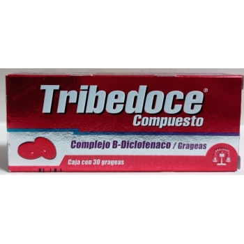 TRIBEDOCE COMP (B COMPLEX / DICLOFENAC) 30 GRAG