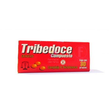 TRIBEDOCE COMP (COMPLEJO B / DICLOFENACO) 30 GRAG
