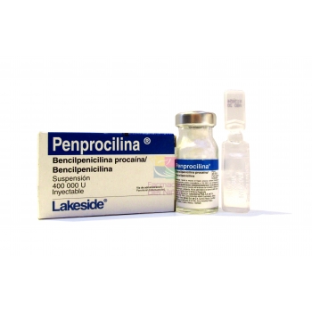 PENPROCILINA (BENZYLPENICILLIN procaine / SODICA) INJ SUSP 400000v *THIS PRODUCT IS ONLY AVAILABLE IN MEXICO