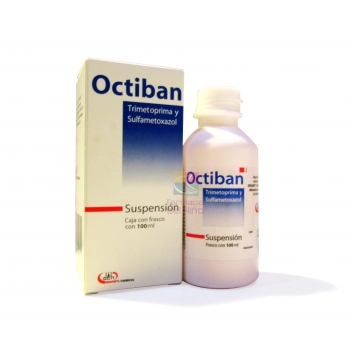 OCTIBAN (TRIMETROPRIMA/SULFAMETOXAZOL) SUSP 100 ML 40/200 MG