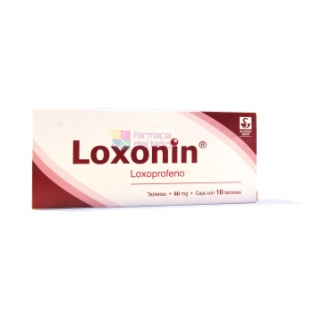 LOXONIN 60 (loxoprofen) 60 MG 10 TABS
