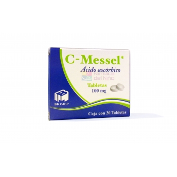 C MESSEL (ascorbic acid) 20 TABS 100MG