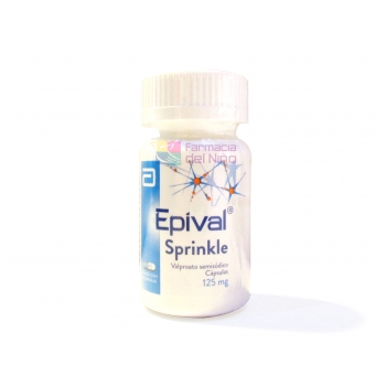 Epival SPRINKLE (VALPROATE semisodium) 125 MG 60 CAP