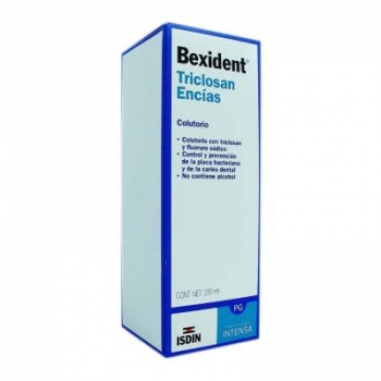 BEXIDENT TRICLOSAN BOTTLE 250ML *THIS PRODUCT IS ONLY AVAILABLE IN MEXICO