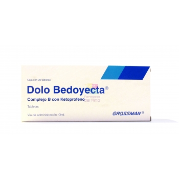 DOLO BEDOYECTA (COMPLEJO B/KETOPROFENO) 30 TABS