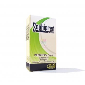 SOPHIPREN (prednisolona) OFTENO 1% 5 ML