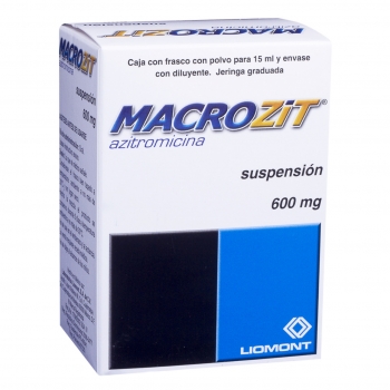 MACROZIT (Azithromycin) SUSP 600MG BOTTLE
