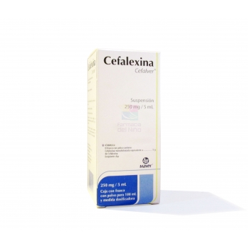 CEPHALEXIN (MAVER) SUSP 100 ML 250 MG  *THIS PRODUCT IS ONLY AVAILABLE IN MEXICO