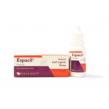 Espacil (hyoscine) 6.67 MG / ML DROPS 15 ML *THIS PRODUCT IS ONLY AVAILABLE IN MEXICO