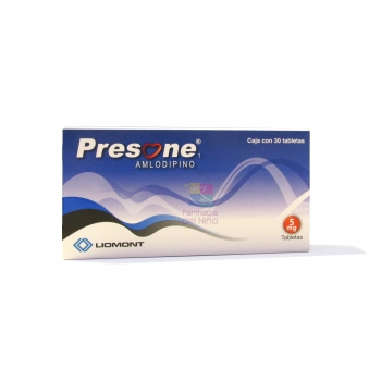 PRESONE 1 (amlodipine) 30 TABS 5MG