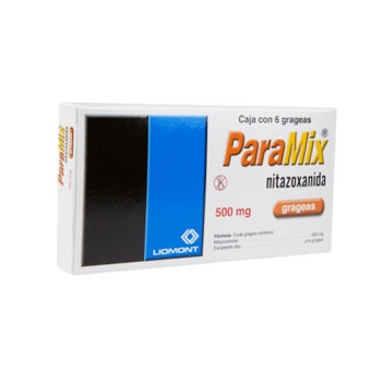 PARAMIX (NITAZOXANIDA)  6 PILL 500MG
