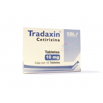 TRADAXIN (CETIRIZINE) 10 TABS 10 MGS