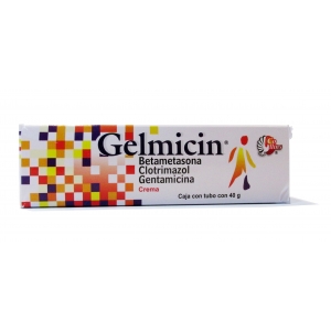 GELMICIN (BETAMETASONA / CLOTRIMAZOL / GENTAMICINA) CREMA 40GRS