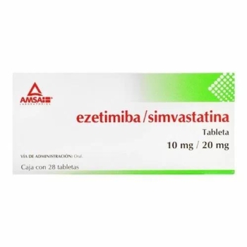 EZETIMIBE/SIMVASTATIN (AMSA) A0MG/20MG 14TAB