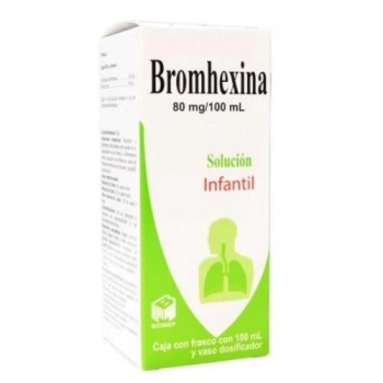 BROMHEXINA SOL INF 100ML 80MG