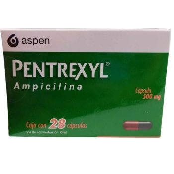 PENTREXYL (AMPICILINA) 500MG 28CAPS