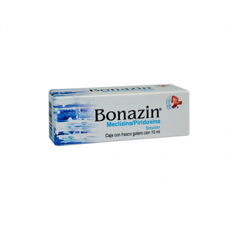 BONAZIN (MECLIZINE/PYRIDOXINE) DROPS 10ML *THIS PRODUCT IS AVAILABLE ONLY TO CUSTOMERS WITHIN  MEXICO*