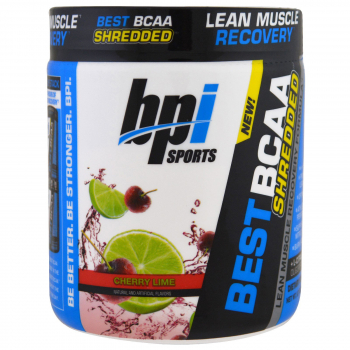 BPI BEST BCAA SHREDDED 25 SERV CHERRY LIME