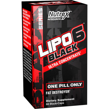 LIPO 6 BLACK ULTRA CONCENTRATE 60 CAPS ROJO