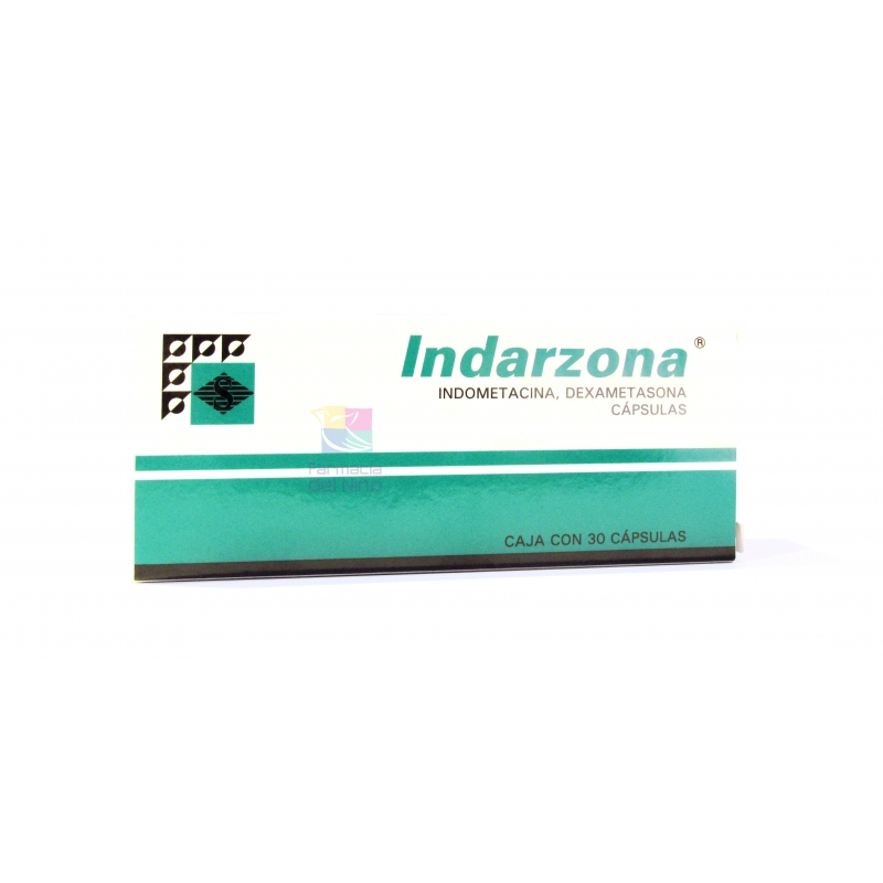 INDARZONA (INDOMETACINA/DEXAMETASONA) 30 TABLETAS - MEXIPHARMACY - FARMACIA  ONLINE EN MEXICO DE MEDICAMENTOS DE PATENTE Y GENERICOS/ Ungida de Dios