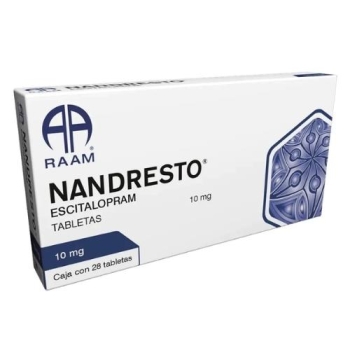 NANDRESTO (ESCITALOPRAM) 10MG 28 TABLETAS