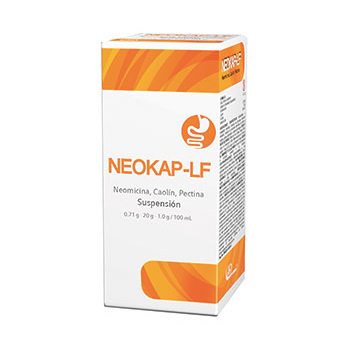 NEOKAP-LF (NEOMICINA/CAOLIN/PECTINA) SUSPENCION 90ML *THIS PRODUCT IS ONLY AVAILABLE IN MEXICO