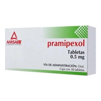 PRAMIPEXOL (SIFROL) 0.5MG 30 TABLETAS (AMSA)