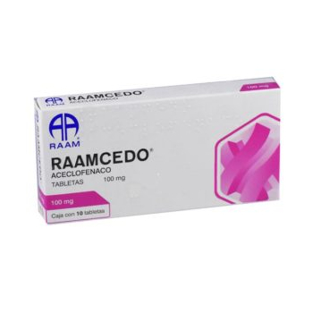 RAAMCEDO (ACECLOFENACO) 100MG 10 TABLETS