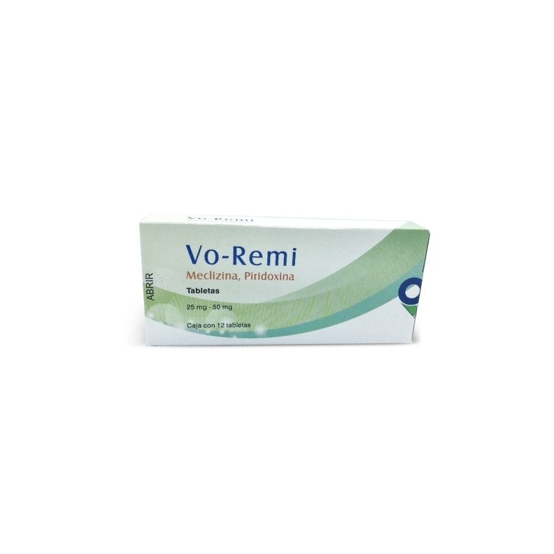 Vo Remi Meclizina Piridoxina Mg Mg Tabletas Mexipharmacy Farmacia Online En Mexico