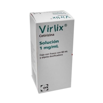 VIRLIX  (CETIRIZINA) 1MG 60ML SOLUCION  *THIS PRODUCT IS ONLY AVAILABLE IN MEXICO