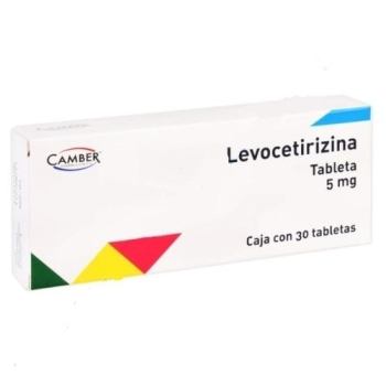 LEVOCETIRIZINA TABLETAS 5MG C/30