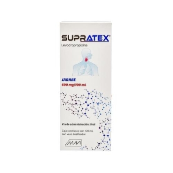 SUPRATEX (LEVODROPROPIZINA)600MG 120ML *THIS PRODUCT IS ONLY AVAILABLE IN MEXICO