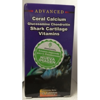 CORAL CALCIUM 650 MG C / 120 TABLETS